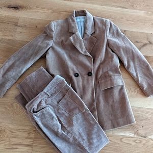 Suit Mango coudrouy size  M